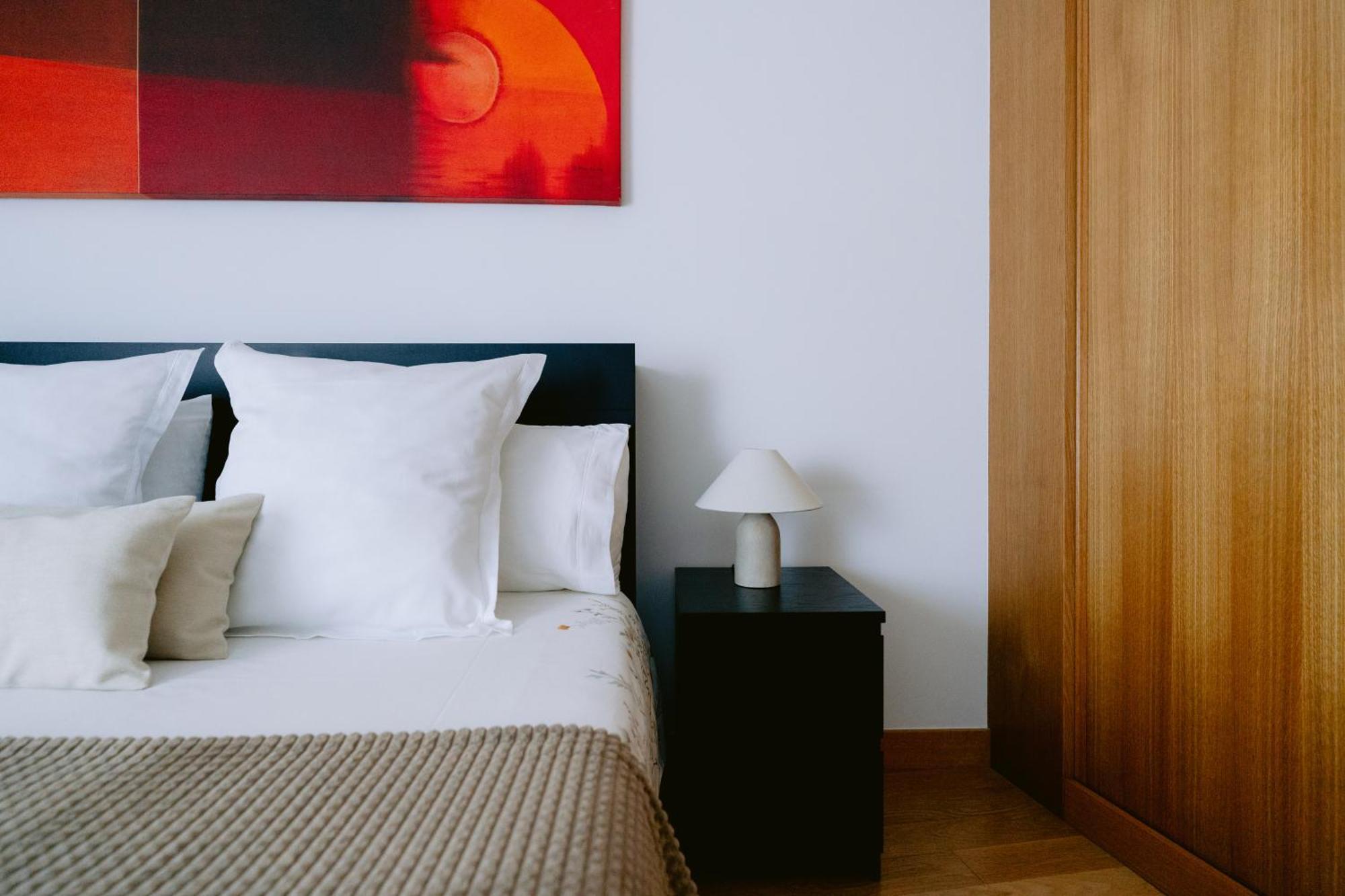 White Family House Apartment Aveiro Bagian luar foto
