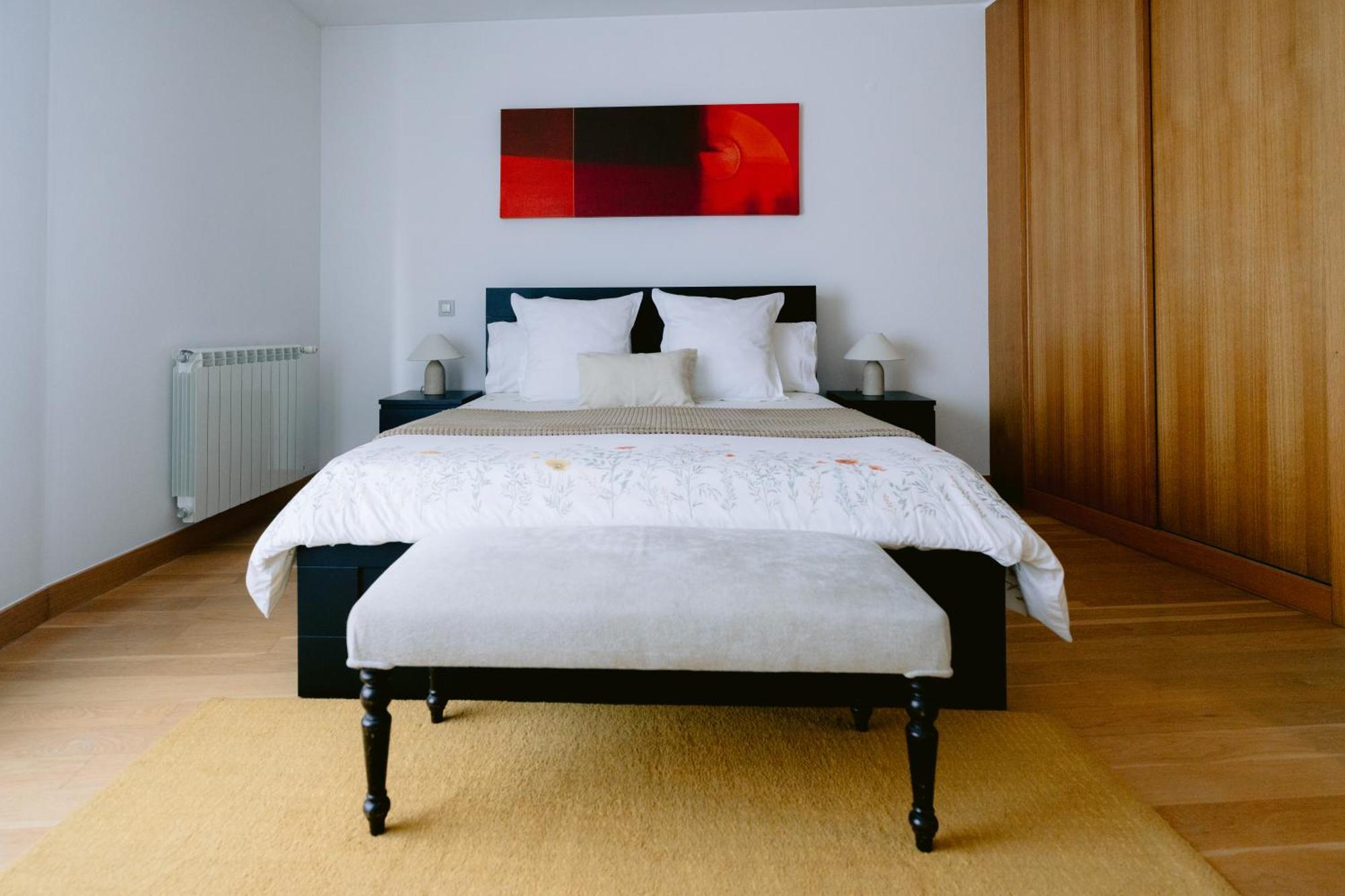 White Family House Apartment Aveiro Bagian luar foto
